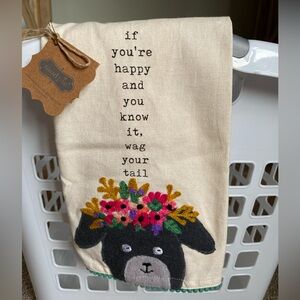 Mudpie Dog Tea Towel